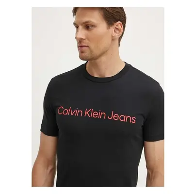 Bavlněné tričko Calvin Klein Jeans s potiskem, J30J322552 94305827