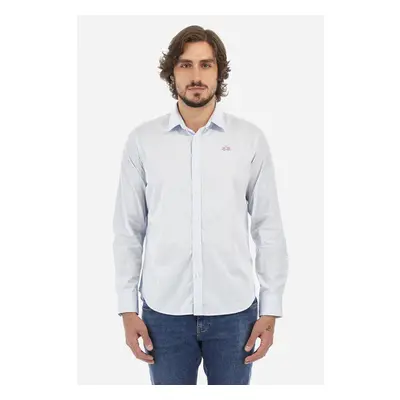 KOŠILE LA MARTINA MAN L/S SHIRT STRIPED POPLIN 86336320