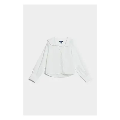 KOŠILE GANT D1. WOVEN BLOUSE WHITE 75576887