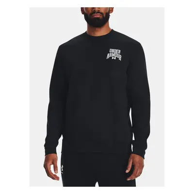 Under Armour MMikina UA Rival Terry Graphic Crew-BLK - Pánské 86305380