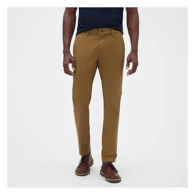 Kalhoty GAP Chino Skinny Fit Pants Palomino Brown Global W29/L30 91741124