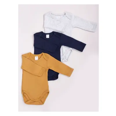 Yoclub Kidss Long Sleeve Bodysuits 3-Pack BOD-0201C-003D 90269452