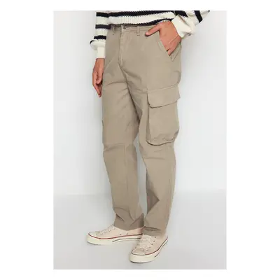 Trendyol Stone Regular Fit Jogger Trousers 91249282