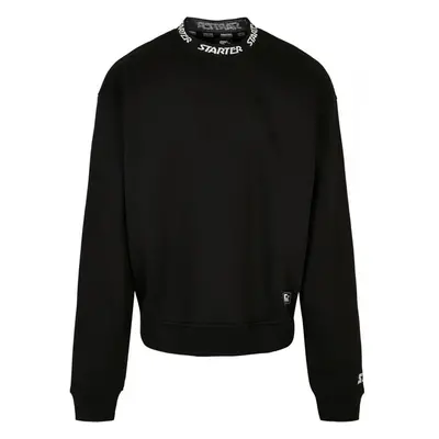 Starter Jaquard Rib Crewneck - black 73741838