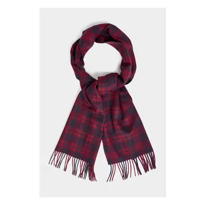 ŠÁLA GANT CHECK WOVEN SCARF PLUMPED RED 84705814