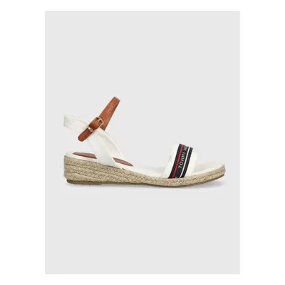 Dětské sandály Tommy Hilfiger bílá barva 80336783