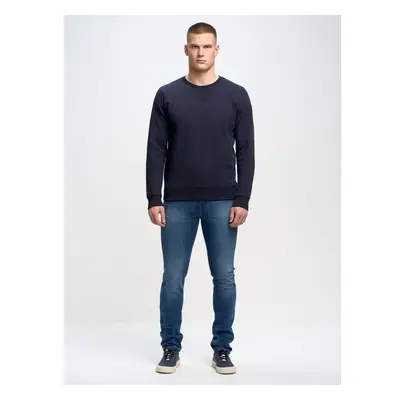 Big Star Mans Sweatshirt Sweat 171492 Blue-403 64823427