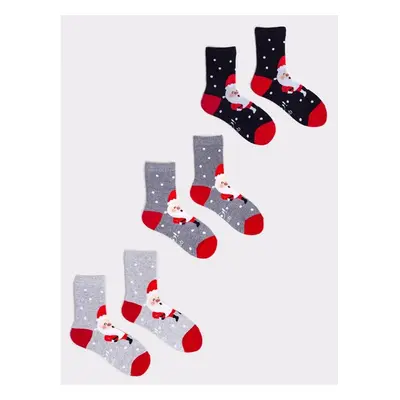 Yoclub Kidss Christmas Socks 3-Pack SKA-X049U-AA00 87880762