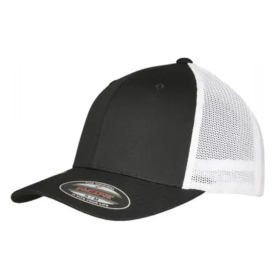 URBAN CLASSICS Flexfit Trucker Recycled Mesh - black/white 45909678