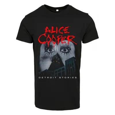 Pánské tričko Merchcode Alice Cooper Detroit Stories Tee - černé 66207089