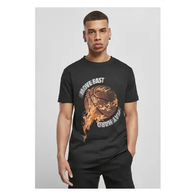 Mister Tee Hořící BBball Tee černé 87563249