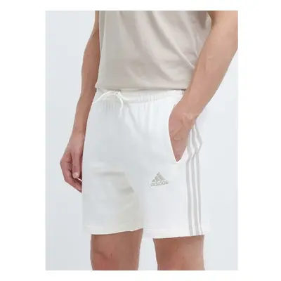 Bavlněné šortky adidas béžová barva, IS1344 91487383