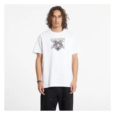 Tričko Thrasher T-Shirt Eaglegram White S 95954752