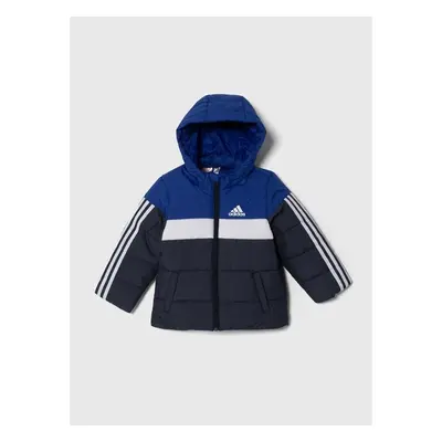 Dětská bunda adidas tmavomodrá barva 84912911