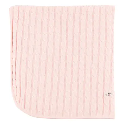 DEKA GANT COTTON CABLE SHIELD BLANKET CRYSTAL PINK 82704449