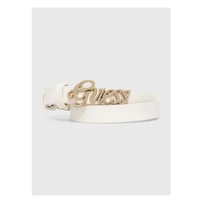 Dětský pásek Guess bílá barva 90154792