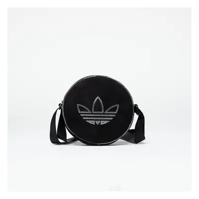 adidas Originals Taška adidas Rhinestones Fake Suede Round Bag Black 89437087