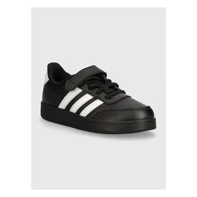 Dětské sneakers boty adidas BREAKNET 2.0 EL C černá barva, IE3793 94358855