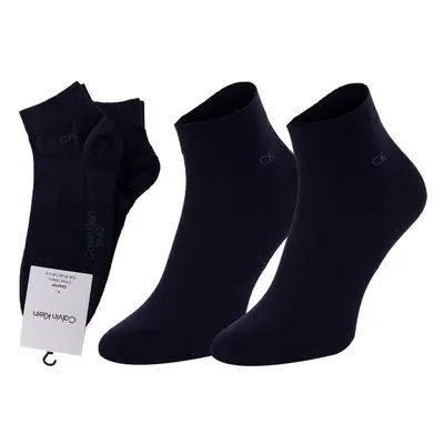 Calvin Klein Mans 2Pack Socks 701218706003 Navy Blue 87813826