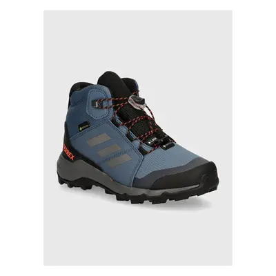 Dětské boty adidas TERREX TERREX MID GTX tmavomodrá barva, IF5704 95711726