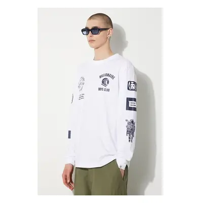 Bavlněné tričko s dlouhým rukávem Billionaire Boys Club Multi Graphic 94156493