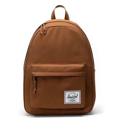 Batoh Herschel Classic Backpack šedá barva, velký, hladký 95601520