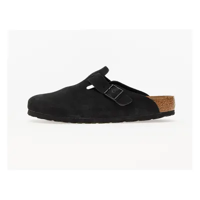 Tenisky Birkenstock Boston Soft Footbed Velvet Leather Black EUR 41 70368490