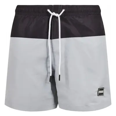 Pánské koupací kraťasy Urban Classics Block Swim Shorts - lightasphalt 71707837