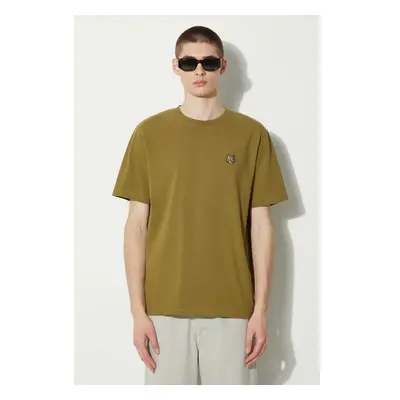 Bavlněné tričko Maison Kitsuné Bold Fox Head Patch Comfort Tee Shirt 92249426