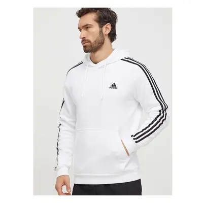 Mikina adidas pánská, bílá barva, s kapucí, s aplikací, IJ6476 87717511