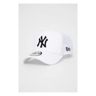 Čepice New Era bílá barva, s aplikací, 12285467.WHITE-WHITE 84047833