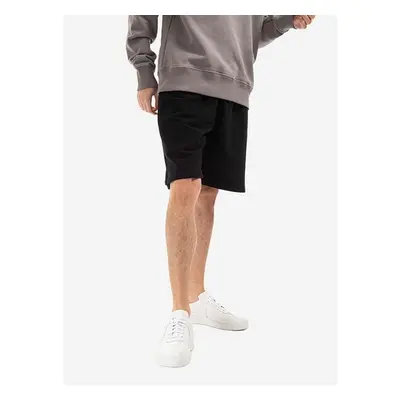 Bavlněné šortky A-COLD-WALL* Essential Logo Sweat Short ACWMB118 černá 89697818