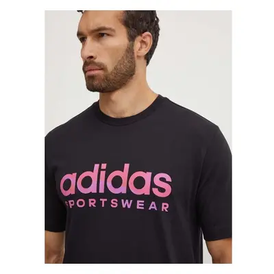 Tričko adidas Tiro černá barva, s potiskem, IW2659 94358867