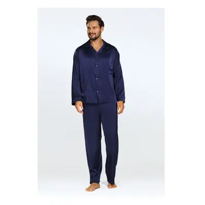 DKaren Mans Pyjamas Lukas Navy Blue 88147972