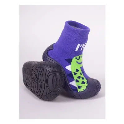 Yoclub Kidss Baby Boys Anti-Skid Socks With Rubber Sole P3 91101775