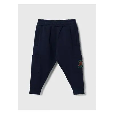 Dětské tepláky Fila TETENBUELL track pants tmavomodrá barva, s 84542426