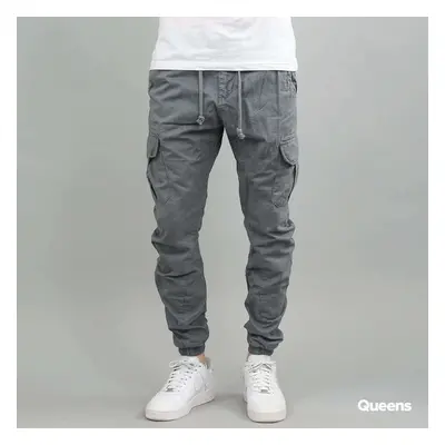 Kalhoty Urban Classics Cargo Jogging Pants Grey L 95817323