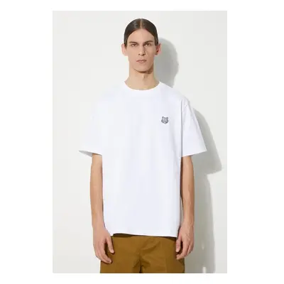 Bavlněné tričko Maison Kitsuné Bold Fox Head Patch Comfort Tee Shirt 92784944