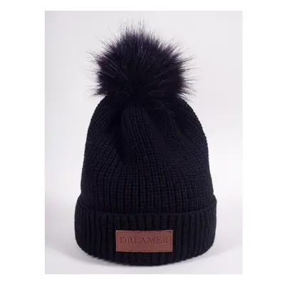 Yoclub Kidss Boys Winter Pom Pom Hat CZZ-0506G-AA10 86411115