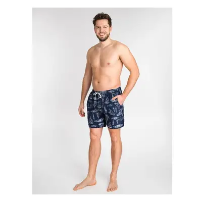 Yoclub Mans Swimsuits Mens Beach Shorts P1 Navy Blue 91132669