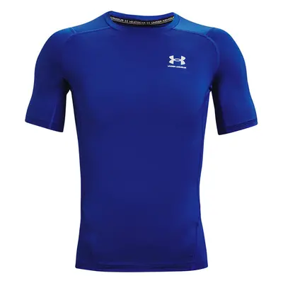 Tričko Under Armour Hg Armour Comp SS Royal/ White XS 95298419