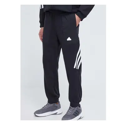 Tepláky adidas černá barva, s potiskem 86744834