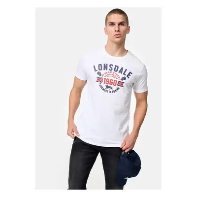 Lonsdale Mens t-shirt and long-sleeved shirt regular fit double pack 86045480