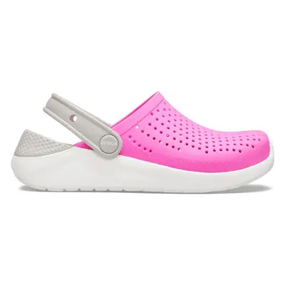 Dětské boty Crocs LiteRide Clog růžová/bílá 47265151