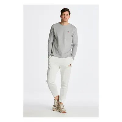 TEPLÁKY GANT ARCHIVE SHIELD SWEAT PANTS EGGSHELL 77244264