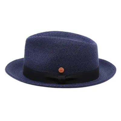 Modrý crushable (nemačkavý) letní klobouk Trilby - Mayser Maleo, UV 81243143