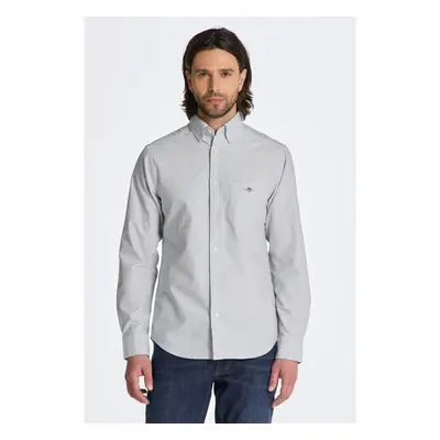 KOŠILE GANT REG OXFORD SHIRT STONE GREY 84606174