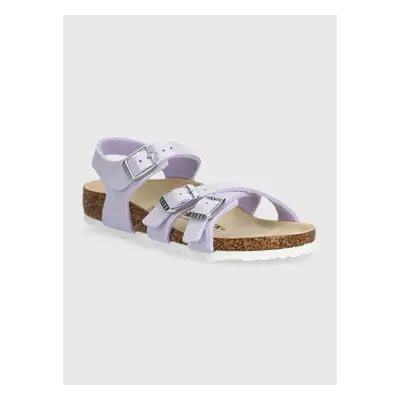 Dětské sandály Birkenstock Kumba K BF fialová barva 91669016