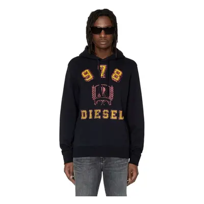 Diesel Sweatshirt - S-GINN-HOOD-E5 SWEAT-SHIRT black 95273264