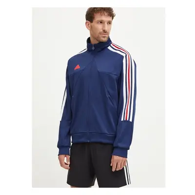 Mikina adidas Tiro pánská, tmavomodrá barva, s aplikací, IY2068 95178176